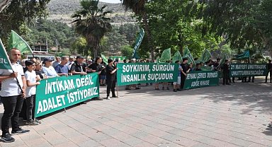 Çerkes Sürgünü'nde yaşamını yitirenler anıldı