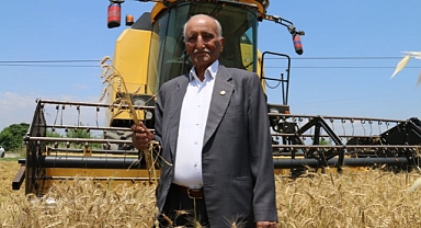 Kozan’da buğday hasadı başladı