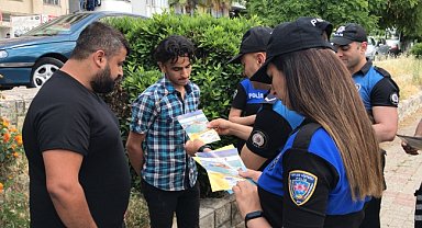 Polis, boğulma vakalarına karşı bilgilendirme yaptı