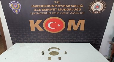 Roma dönemine ait objeler ele geçirildi