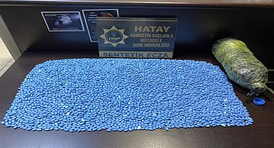 Sentetik uyuşturucu hap ele geçirildi