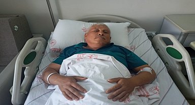 Yılan tarafından ısırılan kişi tedavi altına alındı