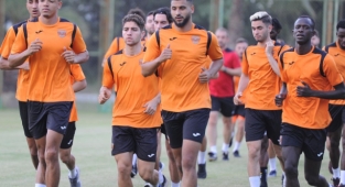 Zorlu maça sıkı hazırlık