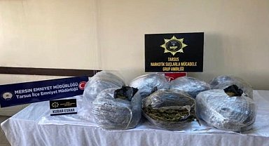 Kamyonda 50 kilogram esrar ele geçirildi