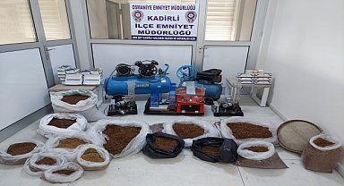 Makaron ele geçirildi