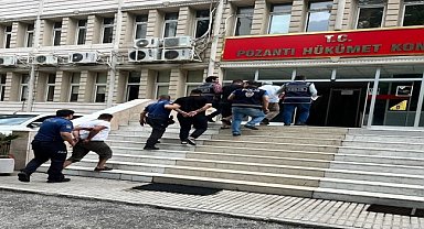 Otoban hırsızları yakalandı