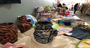 Sıfır Atık Projesi kapsamında sergi açıldı