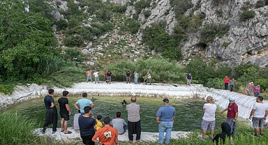 Sulama havuzuna giren çocuk boğuldu