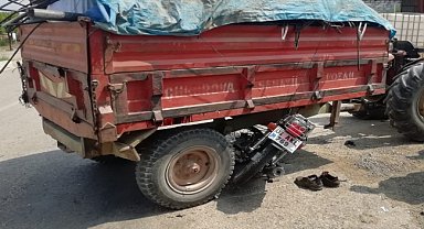 Trafik kazasında bir kişi yaralandı