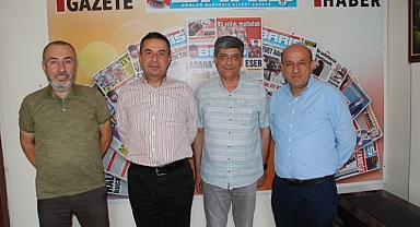 Vali Yardımcısı Yılmaz’dan gazetemize ziyaret