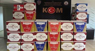 640 bin makaron ele geçirildi