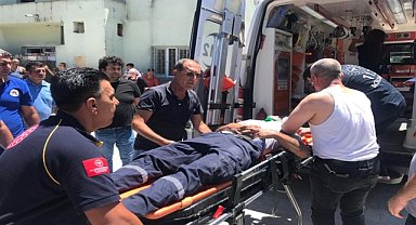Adana'da otomobille çarpışan bisikletli yaralandı