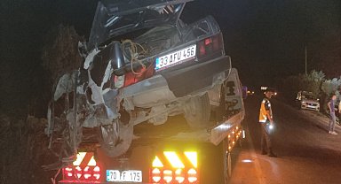 İki aracın çarpışması sonucu 3 kişi yaralandı