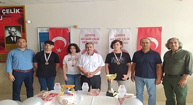 LGS'de dereceye girenler ödüllendirildi