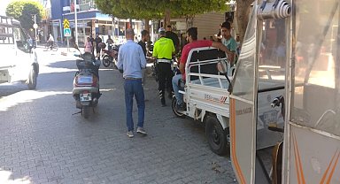 Motosiklet sürücülerine yönelik denetim yapıldı