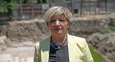 Roma dönemi villa kalıntısı ve taban mozaiği bulundu
