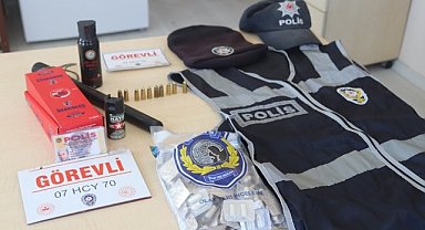 Sahte polis tutuklandı