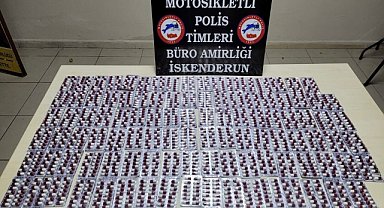 Yeşil reçeteye tabi 1483 hap ele geçirildi