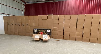 39 milyon 260 bin makaron ele geçirildi