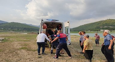 Balık tutarken göle düşen kişi boğuldu