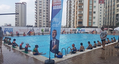 Büyükşehir’in havuzları cıvıl cıvıl