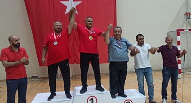 Görme Engelliler Halter Şampiyonası sona erdi