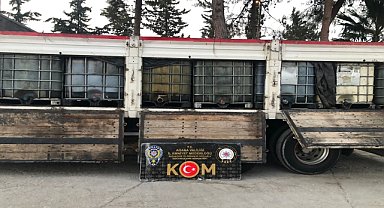 Kaçak akaryakıt ve 936 litre sahte içki ele geçirildi