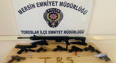 Kaçak silah ticareti iddiasına 4 gözaltı