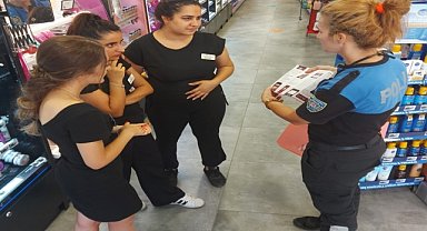 Kadınlara KADES bilgilendirmesi