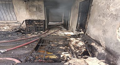 Müstakil evde çıkan yangın söndürüldü