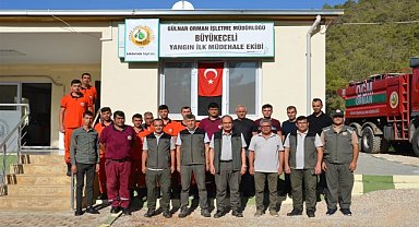 Orman Bölge Müdürü Yalçın, ekiplerle buluştu
