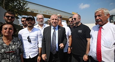Özdağ, Osmaniye'de bir tutukluyu ziyaret etti