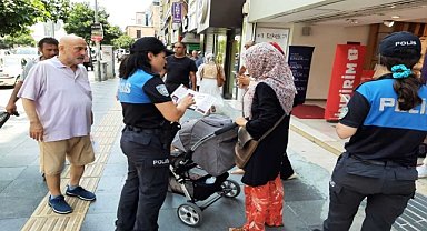 Polis ekipleri, Kadın Destek Uygulaması'nı anlattı
