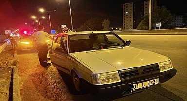 POLİSTEN KAÇAMADI!