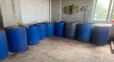 Sahte içki ile kaçak etil alkol ele geçirildi