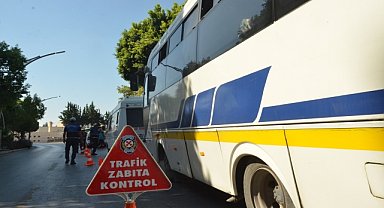 Toplu taşıma araçları denetlendi