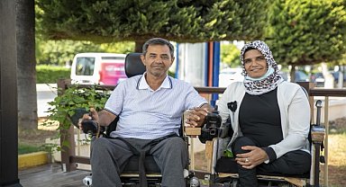 Engelli damat adayı nikaha engelli transfer aracıyla gitti