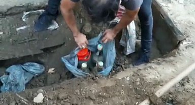 Sahte içki ele geçirildi