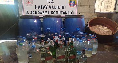 Sahte içki ele geçirildi