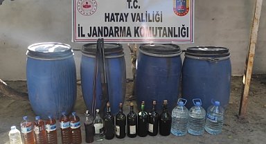 Sahte içki ele geçirildi