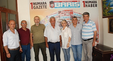 Zafer Partililerden gazetemize ziyaret