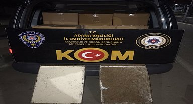 Adana'da 216 bin makaron ele geçirildi