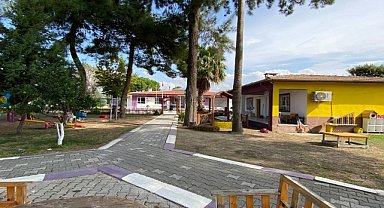 Anaokulu öğrencileri eğitimlerini doğayla iç içe yapıyor