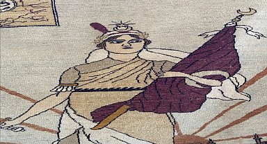 Asırlık duvar halısı müzede korunacak