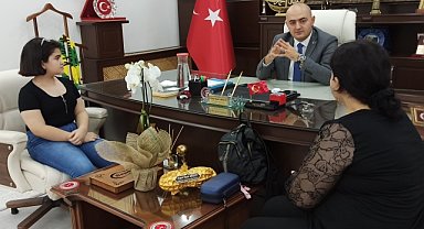Başsavcı olmak isteyen şehit kızına mesleği anlattı
