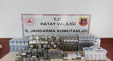 Gümrük kaçağı 1132 paket sigara ele geçirildi