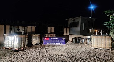 Kaçak akaryakıt ele geçirildi