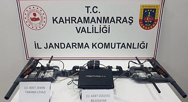 Kaçak kazı yapan 4 zanlı yakalandı
