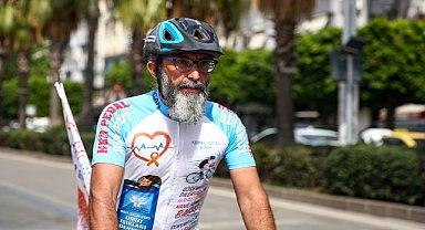 Lösemili çocuklar için 7 bin kilometre pedal çevirdi