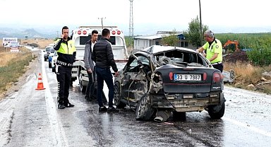 Zincirleme trafik kazasında 6 kişi yaralandı